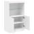 Servantă cu lumini LED, alb, 60,5x37x100 cm GartenMobel Dekor