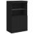 Servantă cu lumini LED, negru, 60,5x37x100 cm GartenMobel Dekor