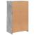 Servantă cu lumini LED, gri beton, 60,5x37x100 cm GartenMobel Dekor