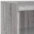 Servantă cu lumini LED, gri sonoma, 60,5x37x100 cm GartenMobel Dekor