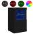 Servantă cu lumini LED, negru, 41x37x67 cm GartenMobel Dekor