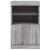 Servantă cu lumini LED, gri sonoma, 41x37x67 cm GartenMobel Dekor