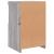 Servantă cu lumini LED, gri sonoma, 41x37x67 cm GartenMobel Dekor