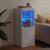 Servantă cu lumini LED, alb, 41x37x100 cm GartenMobel Dekor