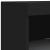 Servantă cu lumini LED, negru, 41x37x100 cm GartenMobel Dekor
