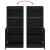 Servantă cu lumini LED, negru, 41x37x100 cm GartenMobel Dekor
