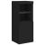 Servantă cu lumini LED, negru, 41x37x100 cm GartenMobel Dekor
