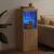 Servantă cu lumini LED, stejar sonoma, 41x37x100 cm GartenMobel Dekor