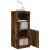 Servantă cu lumini LED, stejar fumuriu, 41x37x100 cm GartenMobel Dekor