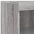Servantă cu lumini LED, gri sonoma, 41x37x100 cm GartenMobel Dekor