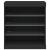 Servantă cu lumini LED, negru, 60,5x37x67 cm GartenMobel Dekor
