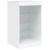 Servantă cu lumini LED, alb, 41x37x67 cm GartenMobel Dekor