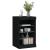 Servantă cu lumini LED, negru, 41x37x67 cm GartenMobel Dekor