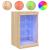 Servantă cu lumini LED, stejar sonoma, 41x37x67 cm GartenMobel Dekor