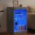 Servantă cu lumini LED, gri beton, 41x37x67 cm GartenMobel Dekor