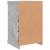 Servantă cu lumini LED, gri beton, 41x37x67 cm GartenMobel Dekor