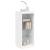 Servantă cu lumini LED, alb, 41x37x100 cm GartenMobel Dekor