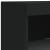Servantă cu lumini LED, negru, 41x37x100 cm GartenMobel Dekor