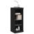 Servantă cu lumini LED, negru, 41x37x100 cm GartenMobel Dekor