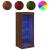 Servantă cu lumini LED, stejar maro, 41x37x100 cm GartenMobel Dekor
