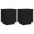 Noptiere cu lumini LED, 2 buc., negru, lemn prelucrat GartenMobel Dekor