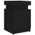 Noptieră cu lumini LED, negru, 35x39x55 cm GartenMobel Dekor