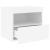 Noptiere cu lumini LED, 2 buc., alb, 50x40x45 cm GartenMobel Dekor