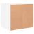 Noptiere cu lumini LED, 2 buc., alb, 50x40x45 cm GartenMobel Dekor