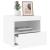 Noptiere cu lumini LED, 2 buc., alb, 50x40x45 cm GartenMobel Dekor