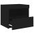 Noptiere cu lumini LED, 2 buc., negru, 50x40x45 cm GartenMobel Dekor