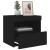 Noptiere cu lumini LED, 2 buc., negru, 50x40x45 cm GartenMobel Dekor