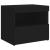 Noptiere cu lumini LED, 2 buc., negru, 50x40x45 cm GartenMobel Dekor