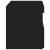 Noptiere cu lumini LED, 2 buc., negru, 50x40x45 cm GartenMobel Dekor
