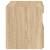 Noptiere cu lumini LED, 2 buc., stejar sonoma, 50x40x45 cm GartenMobel Dekor