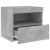 Noptiere cu lumini LED, 2 buc., gri beton, 50x40x45 cm GartenMobel Dekor
