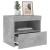 Noptiere cu lumini LED, 2 buc., gri beton, 50x40x45 cm GartenMobel Dekor