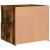 Noptiere cu lumini LED, 2 buc., stejar fumuriu, 50x40x45 cm GartenMobel Dekor