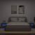 Noptiere cu lumini LED, 2 buc., stejar fumuriu, 50x40x45 cm GartenMobel Dekor