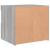 Noptiere cu lumini LED, 2 buc., gri sonoma, 50x40x45 cm GartenMobel Dekor