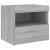 Noptiere cu lumini LED, 2 buc., gri sonoma, 50x40x45 cm GartenMobel Dekor