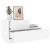 Noptieră cu lumini LED, alb, 70x36x40,5 cm GartenMobel Dekor