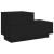 Noptieră cu lumini LED, negru, 70x36x40,5 cm GartenMobel Dekor