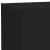 Noptieră cu lumini LED, negru, 70x36x40,5 cm GartenMobel Dekor
