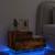 Noptieră cu lumini LED, stejar fumuriu, 70x36x40,5 cm GartenMobel Dekor