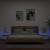 Noptiere cu lumini LED, 2 buc., alb, 40x39x48,5 cm GartenMobel Dekor