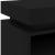 Noptiere cu lumini LED, 2 buc., negru, 40x39x48,5 cm GartenMobel Dekor