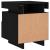 Noptiere cu lumini LED, 2 buc., negru, 40x39x48,5 cm GartenMobel Dekor