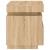 Noptiere cu lumini LED, 2 buc., stejar sonoma, 40x39x48,5 cm GartenMobel Dekor