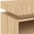 Noptiere cu lumini LED, 2 buc., stejar sonoma, 40x39x48,5 cm GartenMobel Dekor