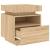 Noptiere cu lumini LED, 2 buc., stejar sonoma, 40x39x48,5 cm GartenMobel Dekor